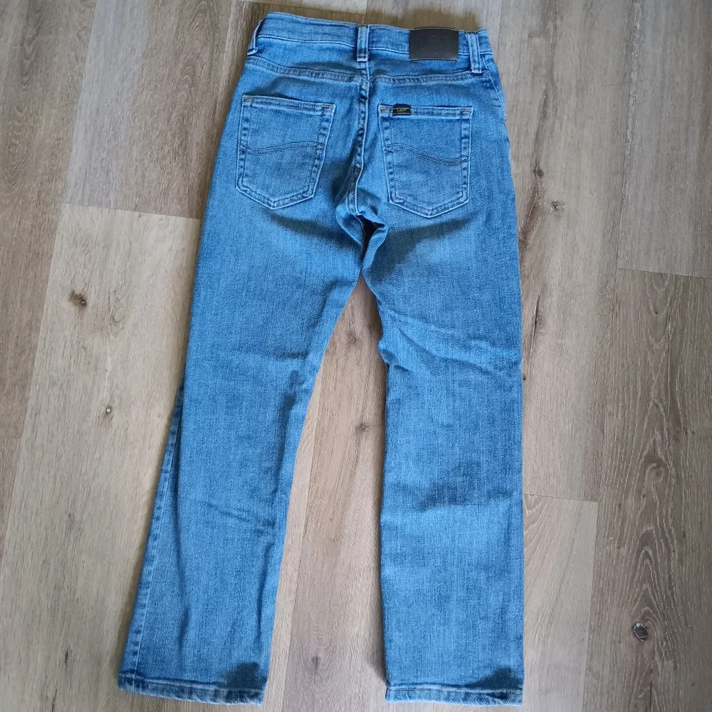 Lee Regular Fit Lightwash Sz 12 S Blue Denim Jeans